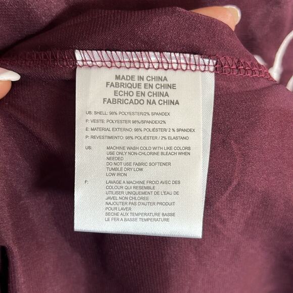 David’s Bridal Embroidered Satin Made of Honor Robe size L/XL - Picture 6 of 6